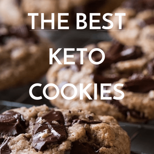 Delicious keto-friendly chocolate chip cookies.