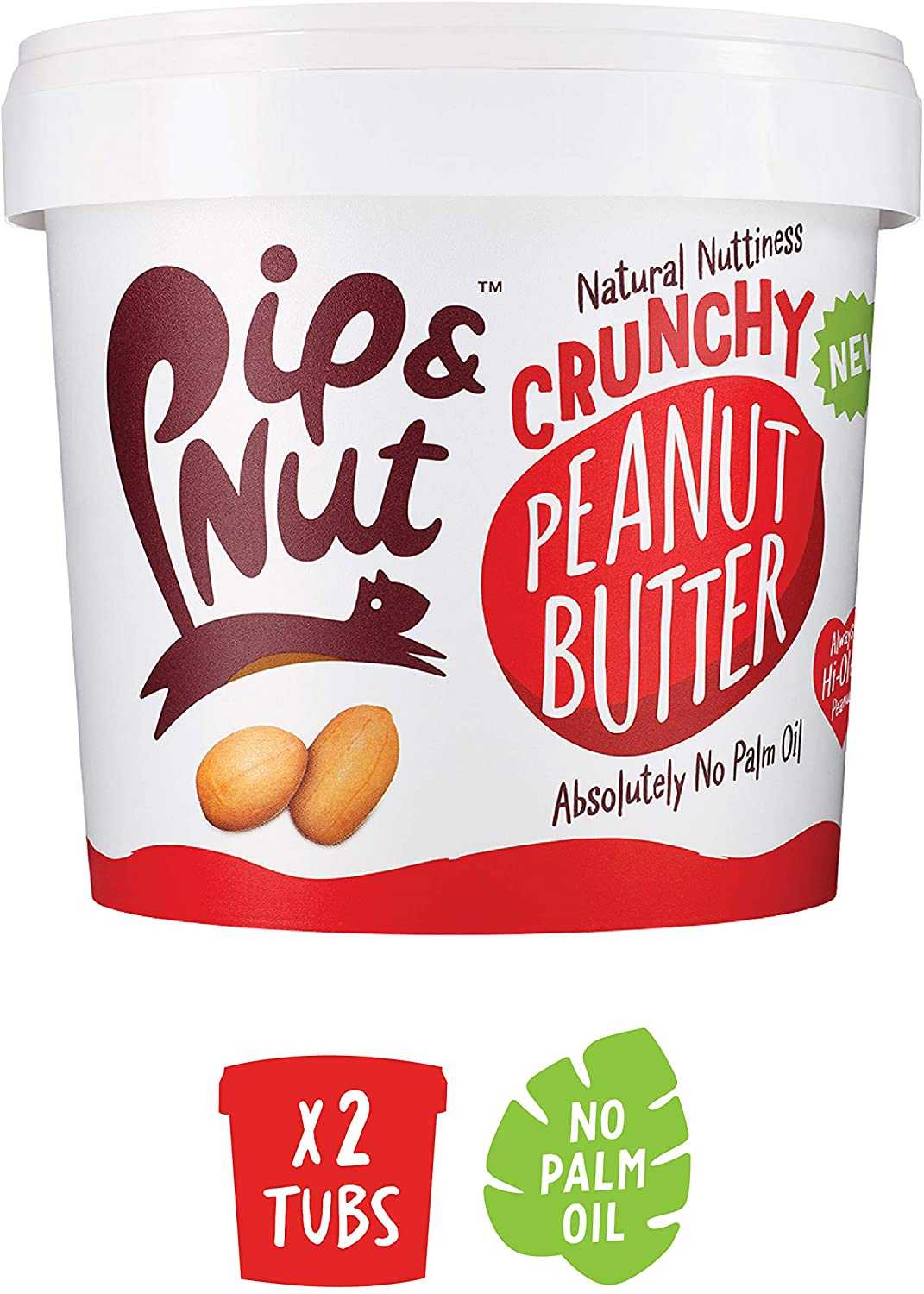 Pip & Nut Crunchy Peanut Butter