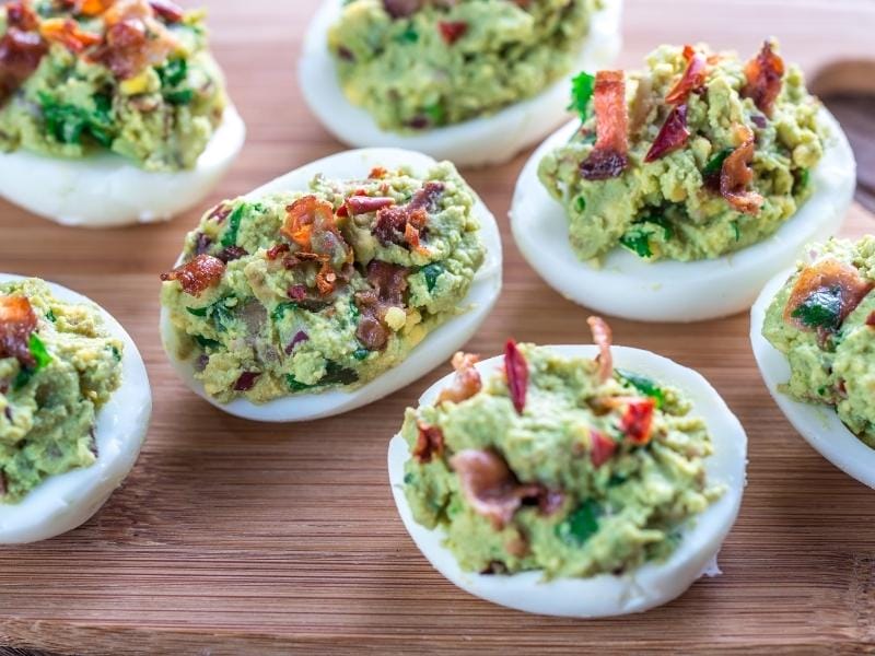 Avocado Bacon Eggs