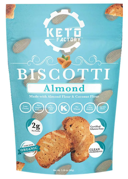 Keto Factory Almond Biscotti