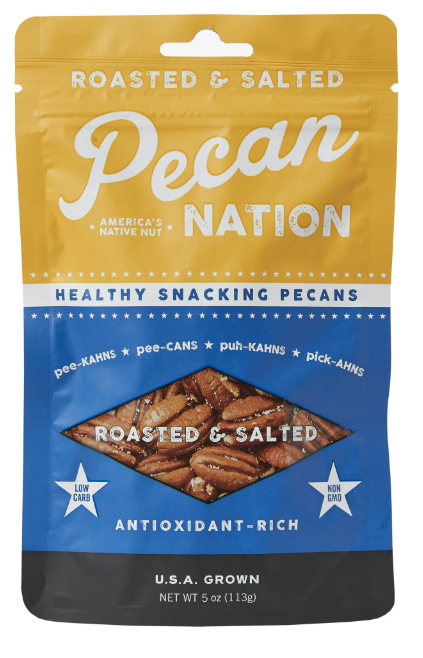 Pecan Nation Salted Pecan Halves,