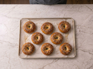 baked bagels